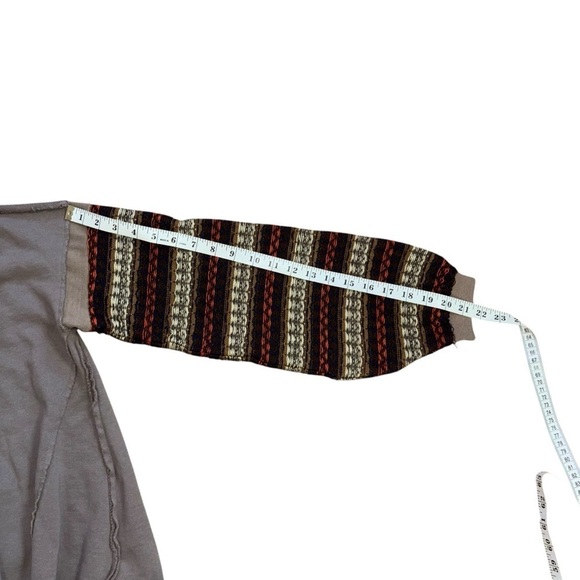 Mystree Distressed Laugenlook Boho Sweater Women’s M Casual Colorful Knit Cozy - Picture 8 of 12